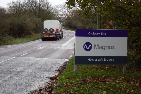 Oldbury used fuel goes to Sellafield - 460 (Magnox)